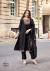 Aarzoo By Mittoo Viscose Weaving Kurti With Bottom Dupatta
